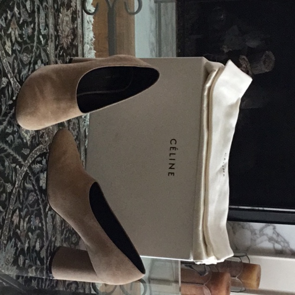 Suede Pump…3.5 inch heel
